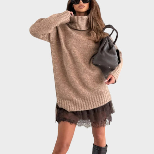 Alba Knit Sweater & Slip Dress Set