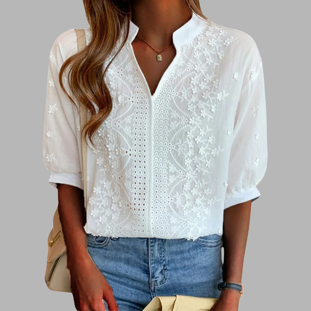 Unni Puff-Sleeve Blouse