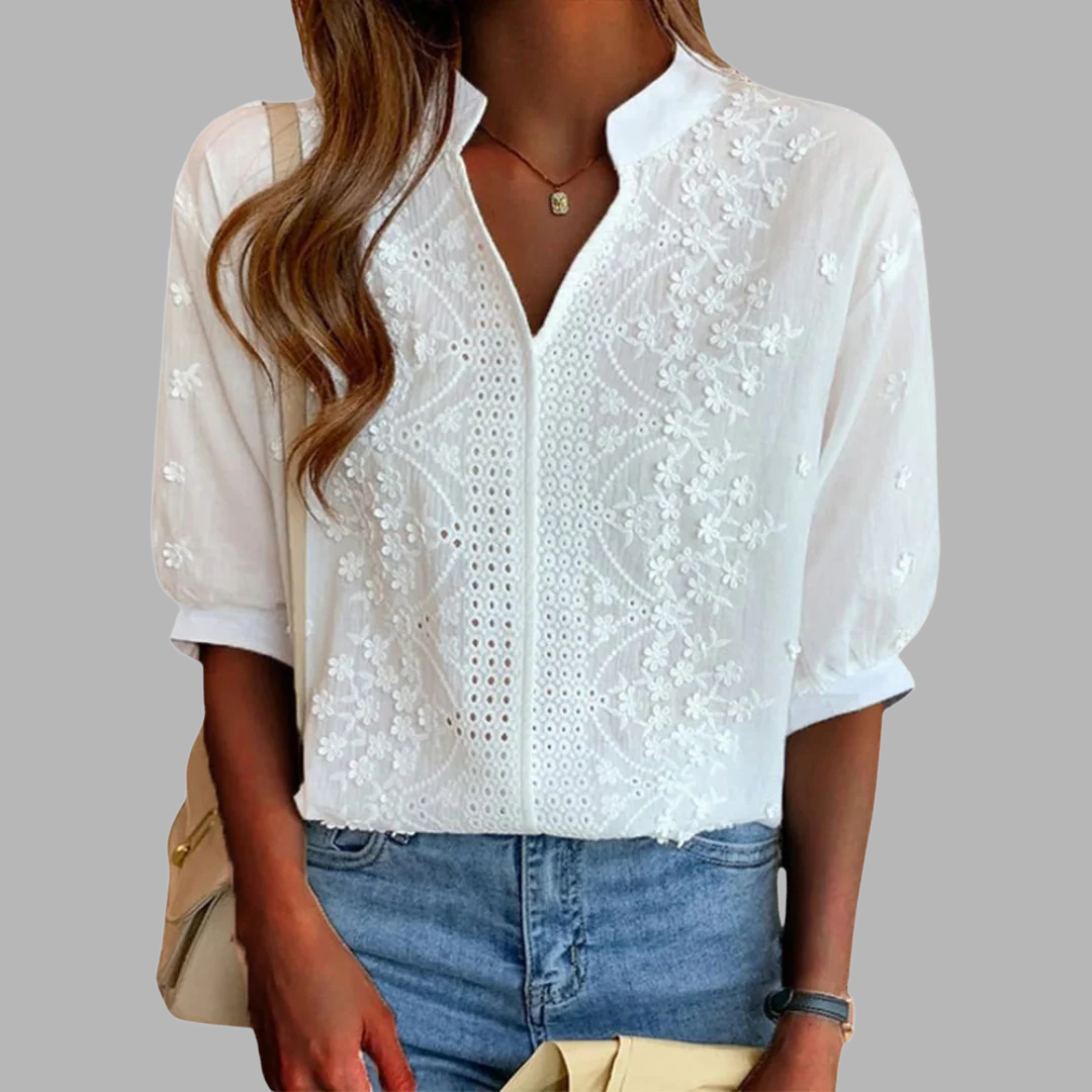 Unni Puff-Sleeve Blouse