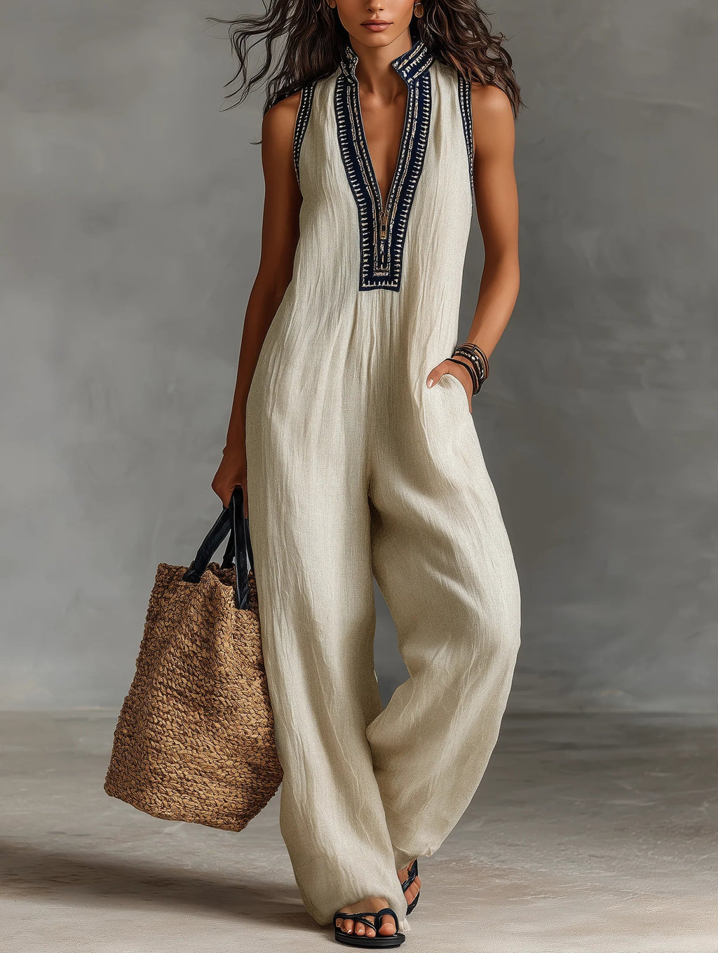 Emilia Wide-Leg Jumpsuit