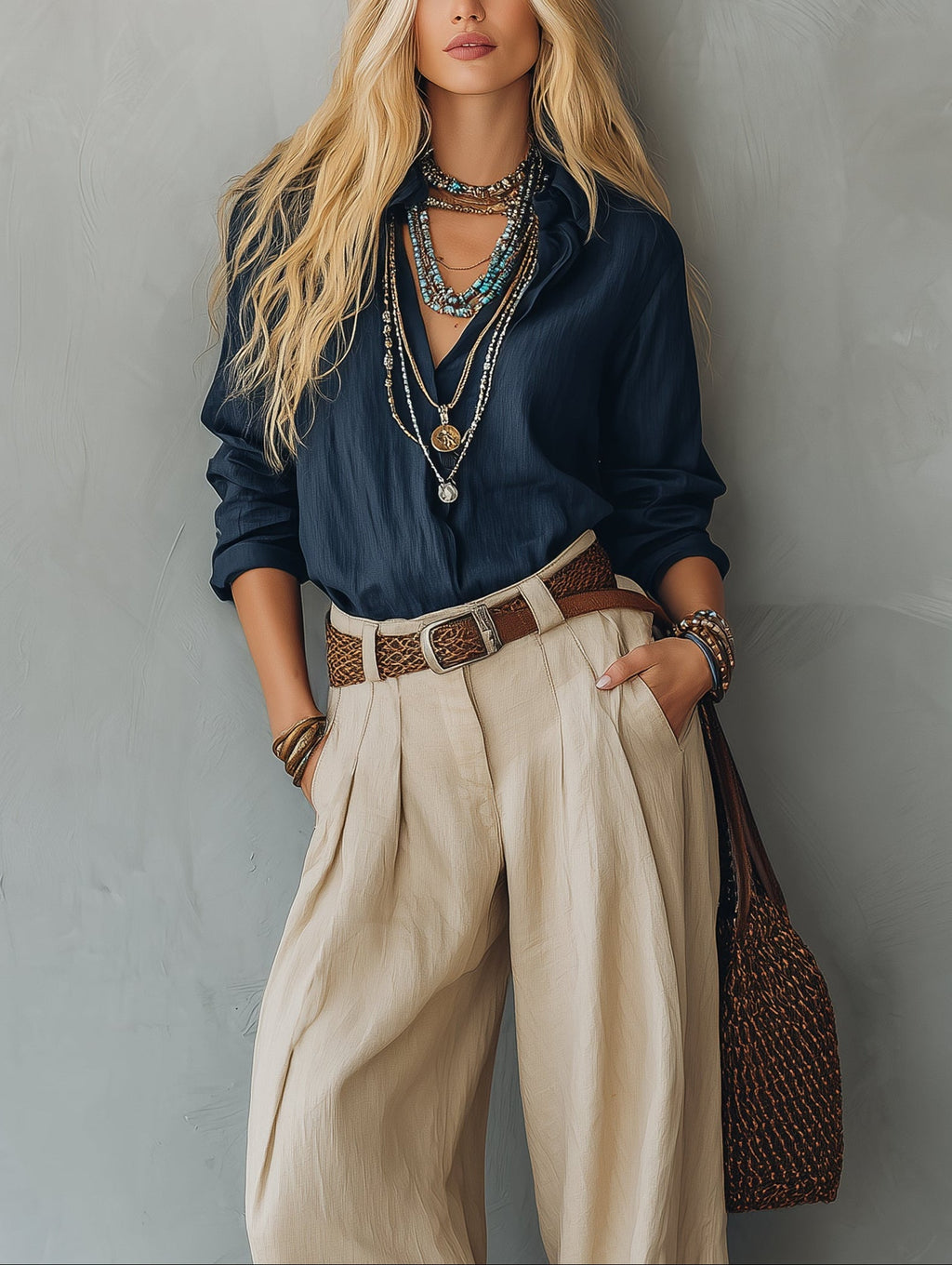 Aitana Belted Tailored Trouser Set