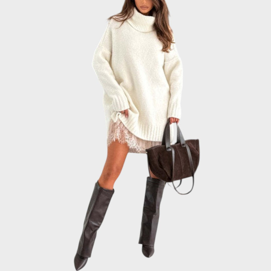 Alba Knit Sweater & Slip Dress Set