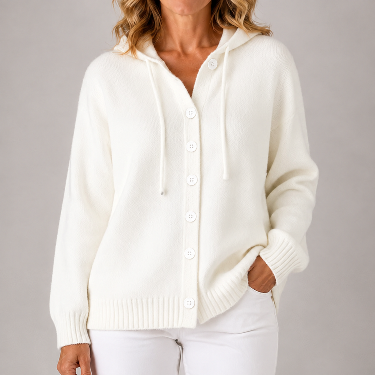 Bexi Hooded Knit Cardigan