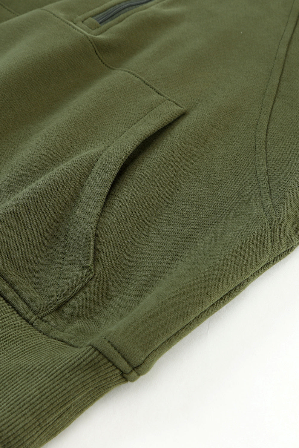 Tamsin Thumb-Hole Zip Sweatshirt