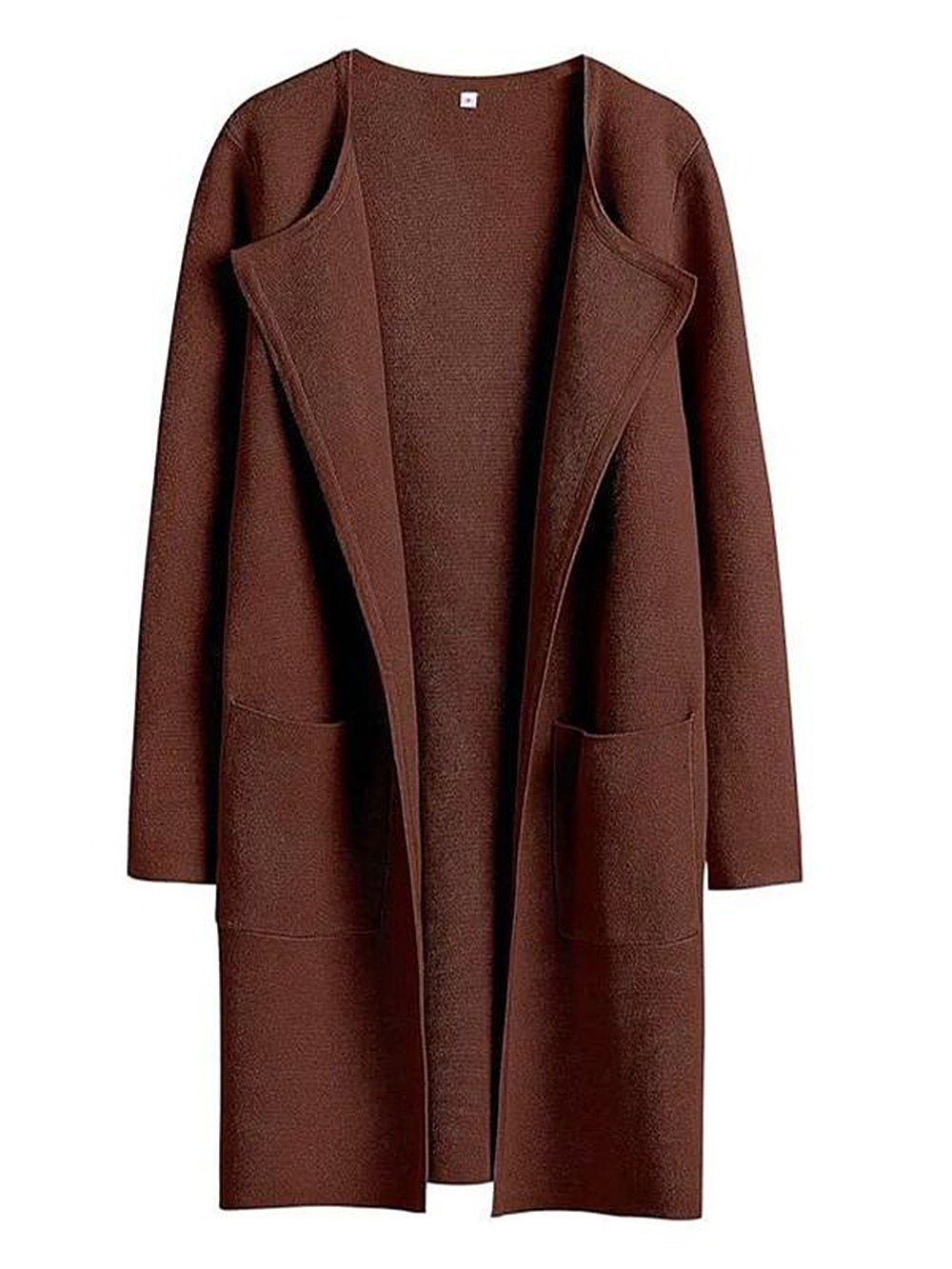 Noa Lapel Longline Coatigan