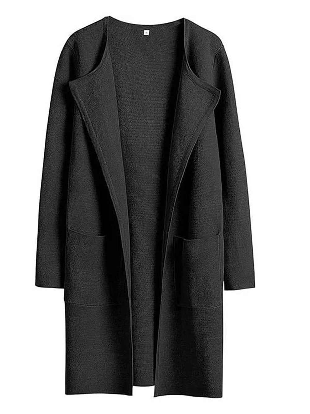 Noa Lapel Longline Coatigan