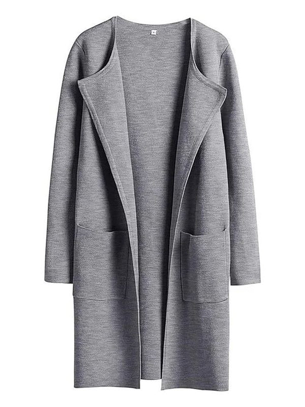 Noa Lapel Longline Coatigan