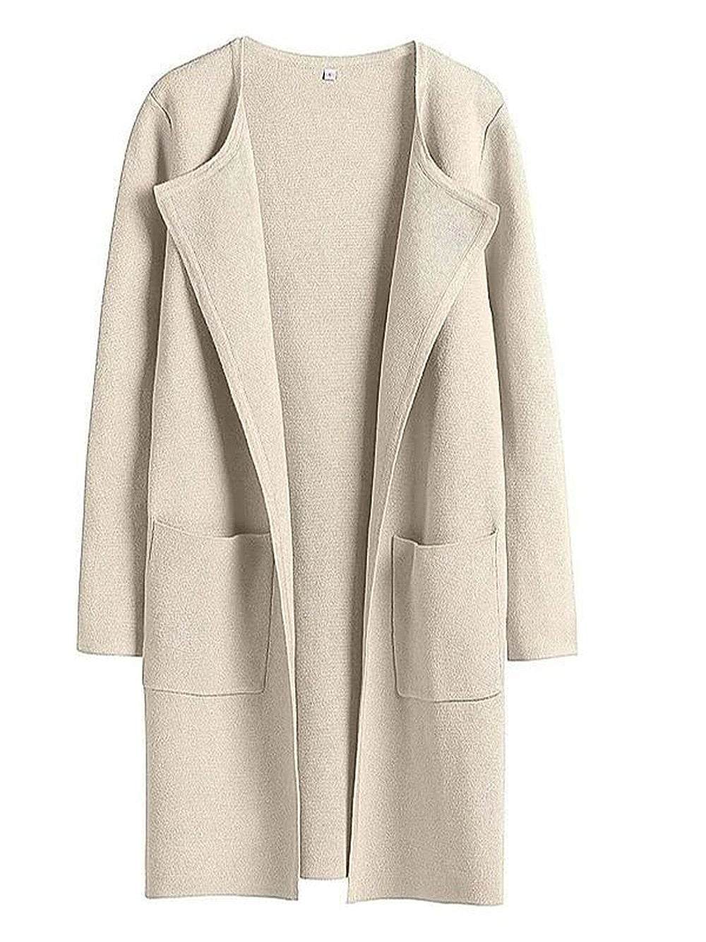 Noa Lapel Longline Coatigan