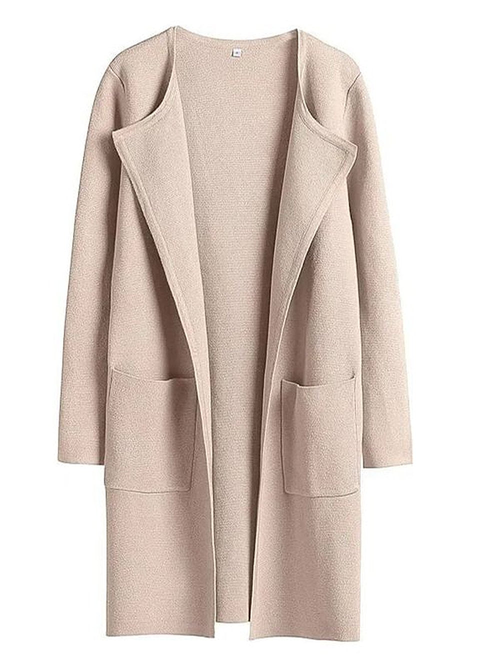 Noa Lapel Longline Coatigan