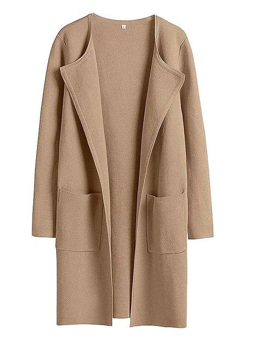 Noa Lapel Longline Coatigan
