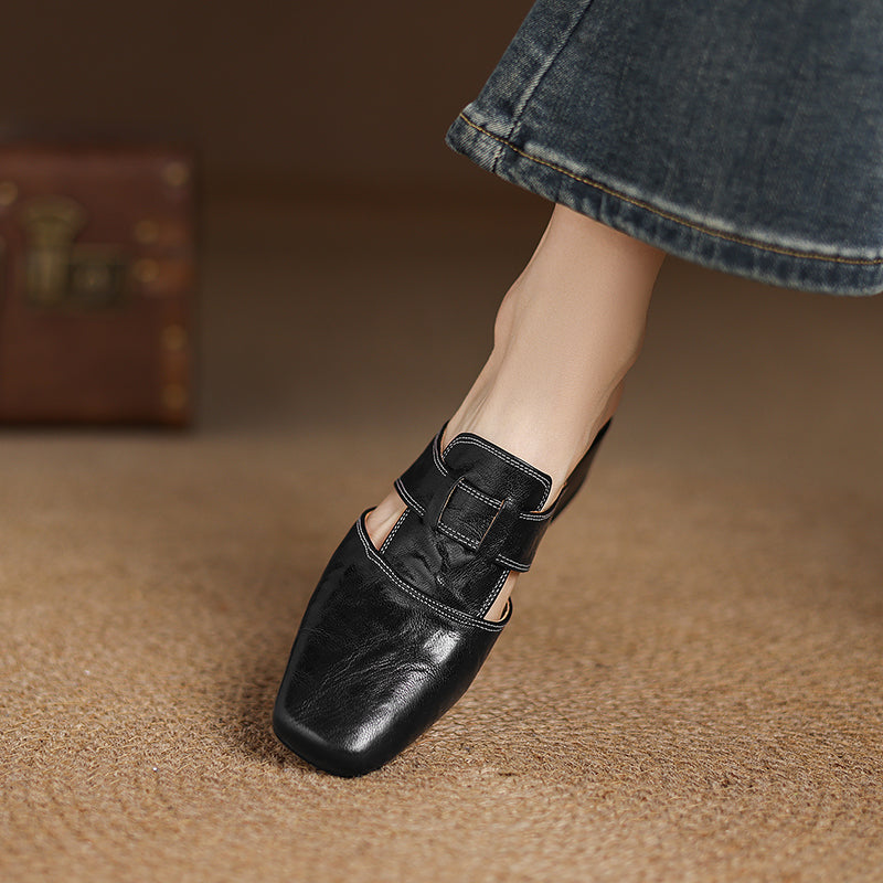 Sierra Genuine Leather Mules