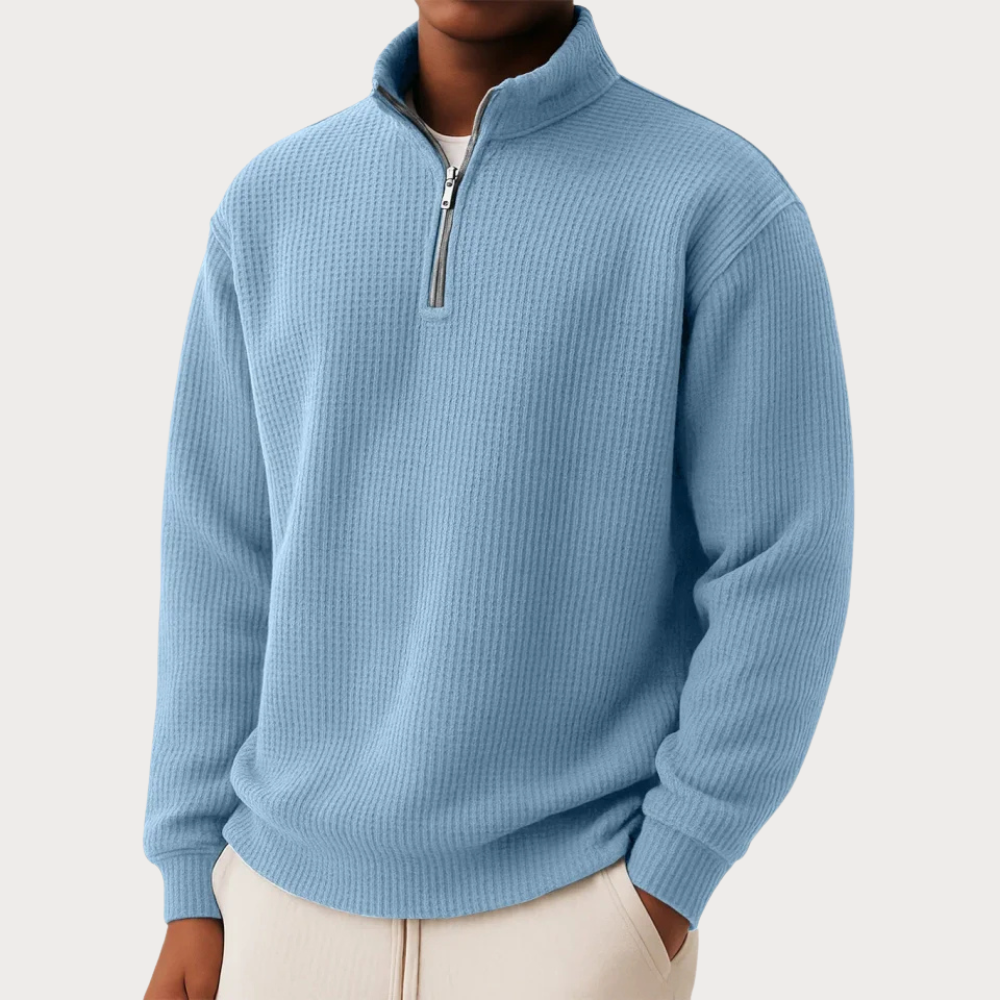 Dario Everyday Zip-Front Pullover