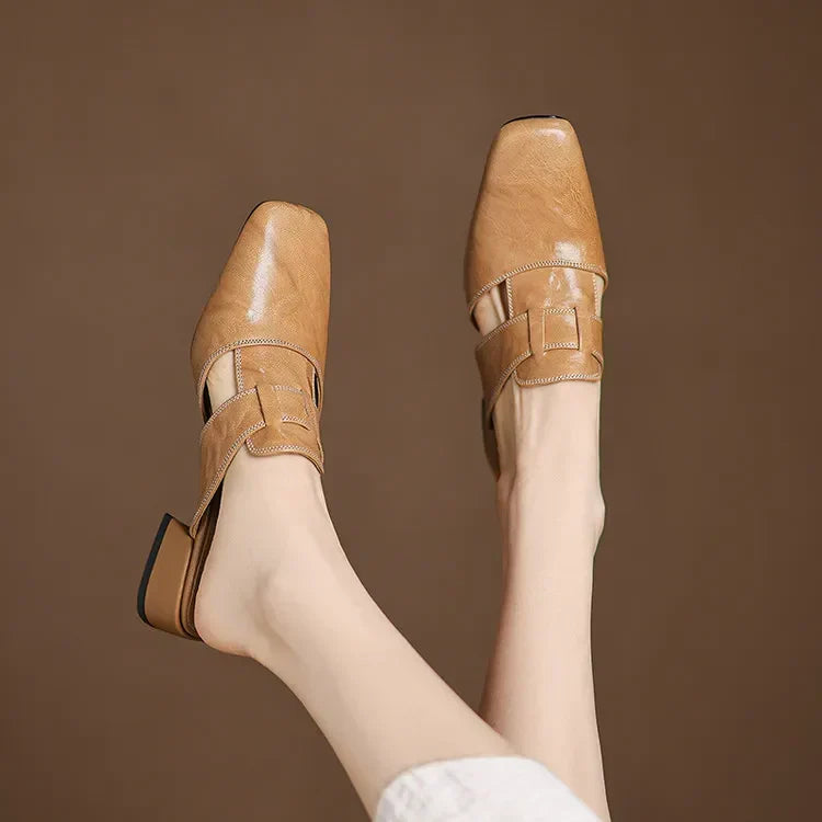 Sierra Genuine Leather Mules