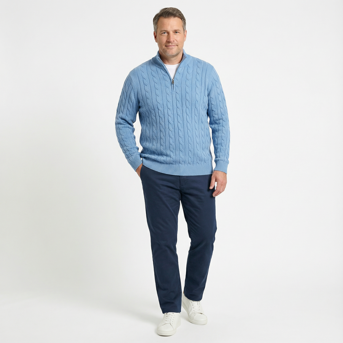 Jasper Quarter-Zip Knit Pullover