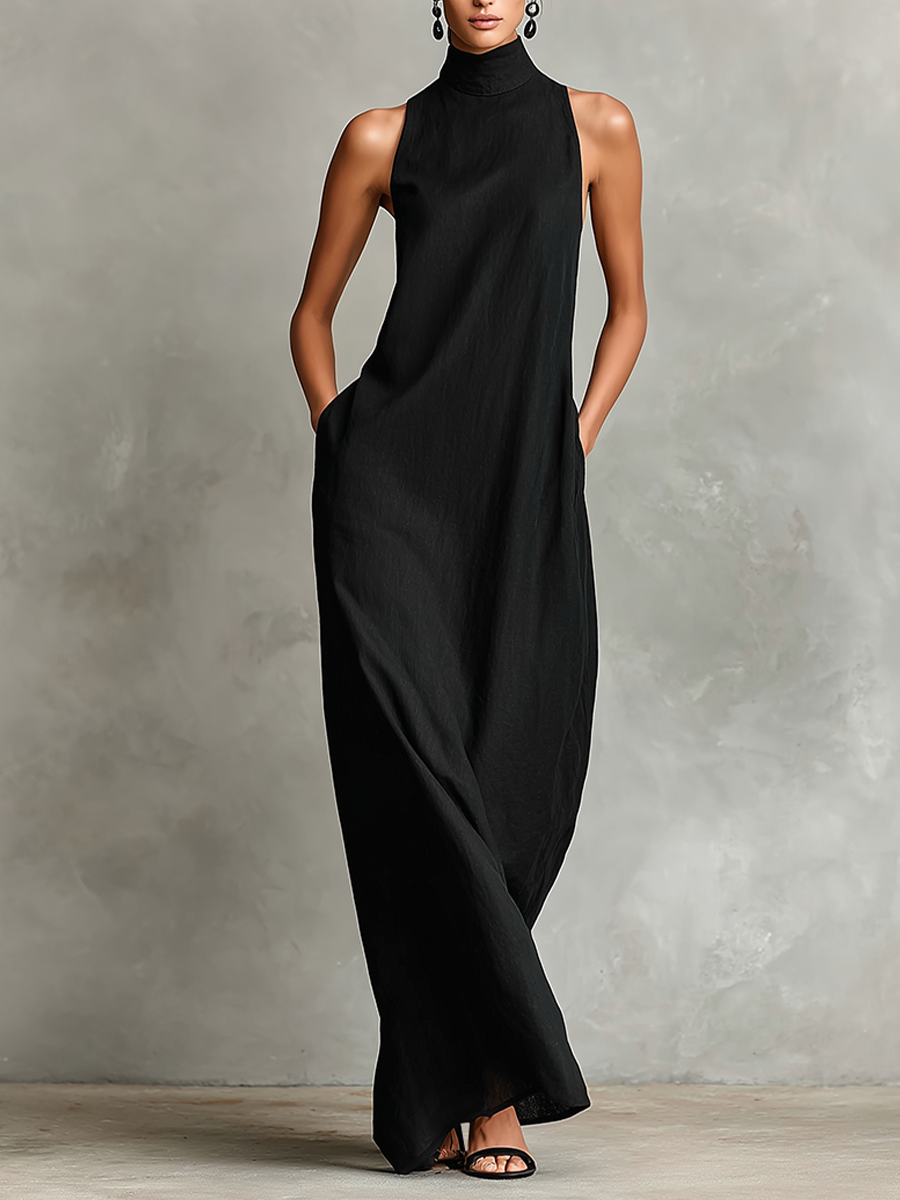Imeria Halter Maxi Dress