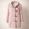 Clara Cotton Hooded Toggle Coat