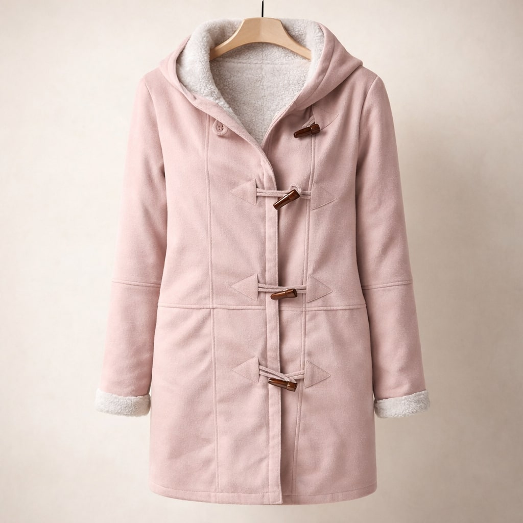 Clara Cotton Hooded Toggle Coat