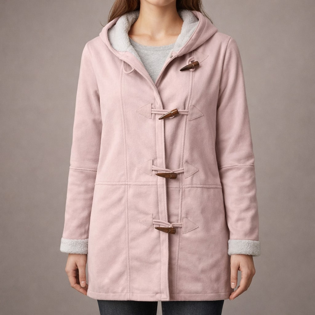 Clara Cotton Hooded Toggle Coat
