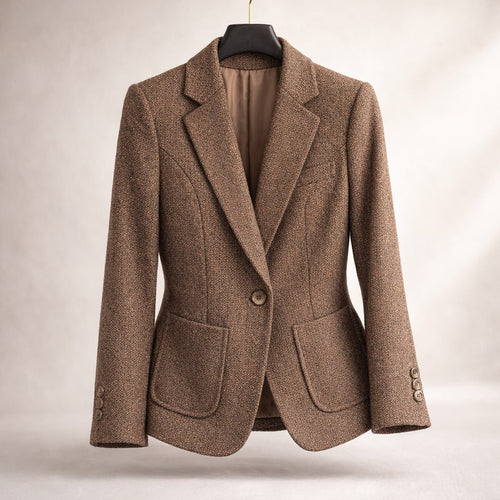 Chiara Tailored Tweed Blazer