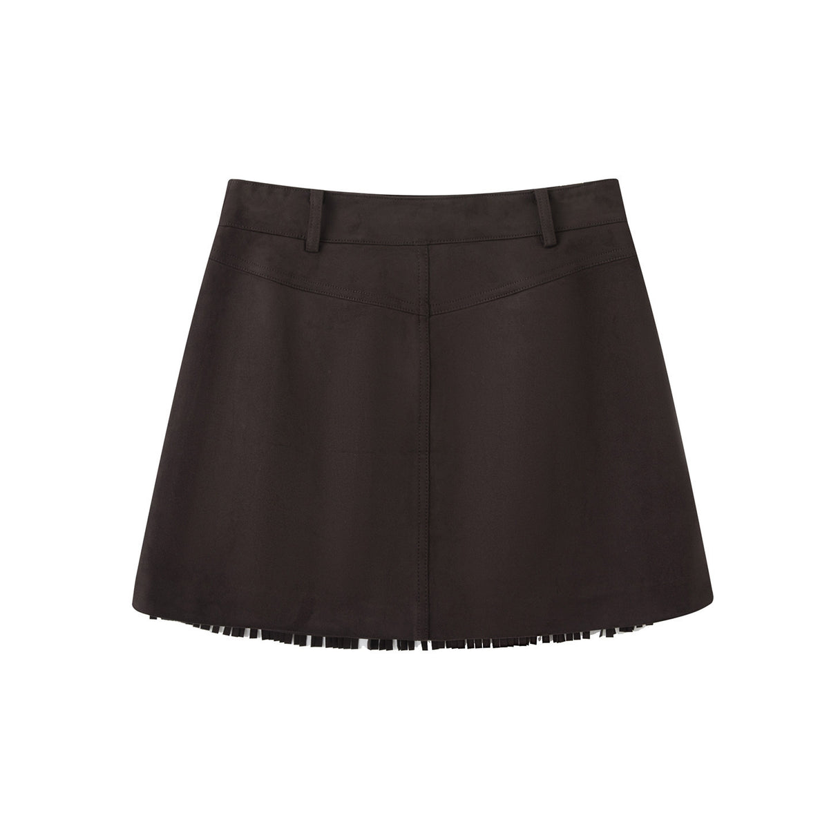Frida Tassel A-Line Mini Skirt