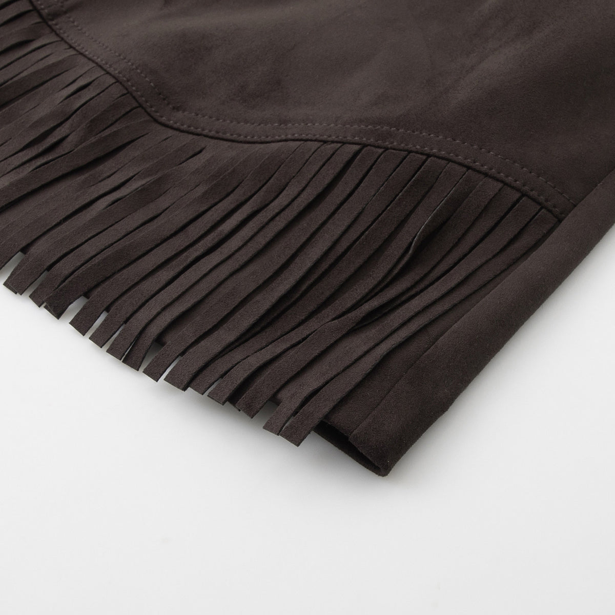 Frida Tassel A-Line Mini Skirt