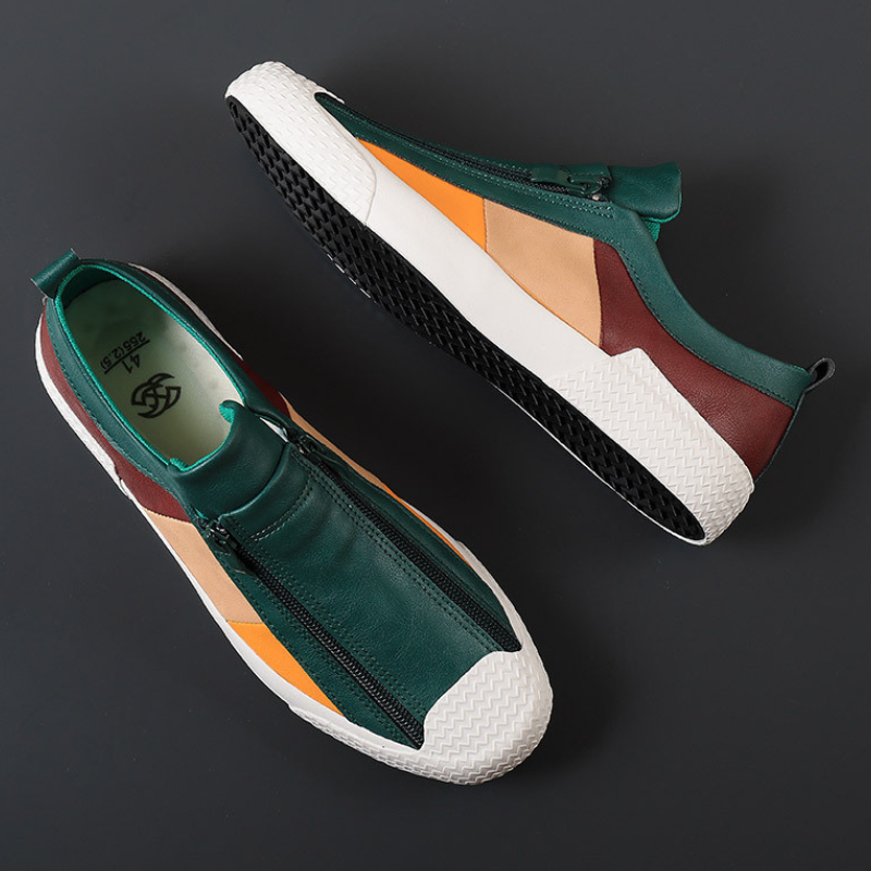Andres Handcrafted Leather Sneakers
