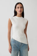 Marlow Ribbed Longline Sleeveless Top