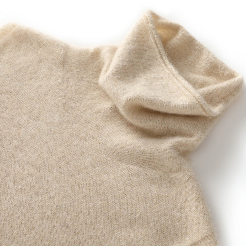 Ivy Pure-Wool Roll-Neck Sweater Vest