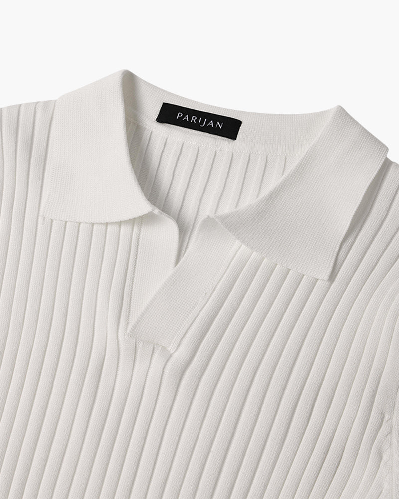 Chester Textured Knit Polo