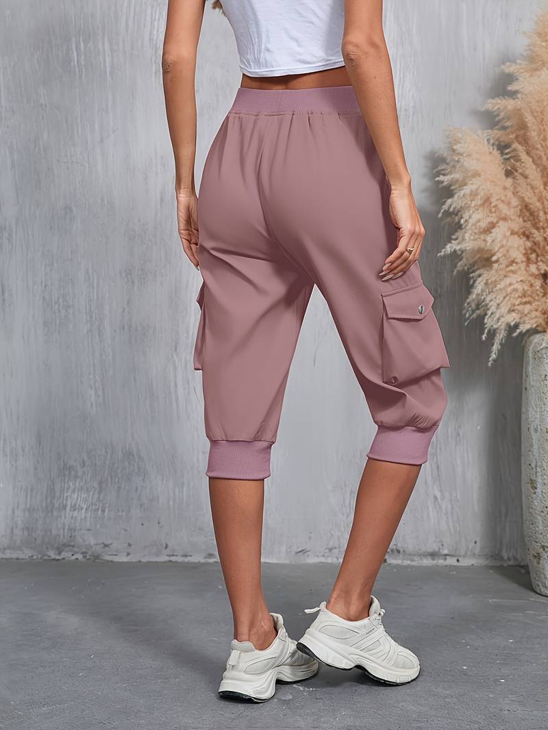 Kirabo Multi-Pocket Cargo Pants