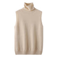 Ivy Pure-Wool Roll-Neck Sweater Vest