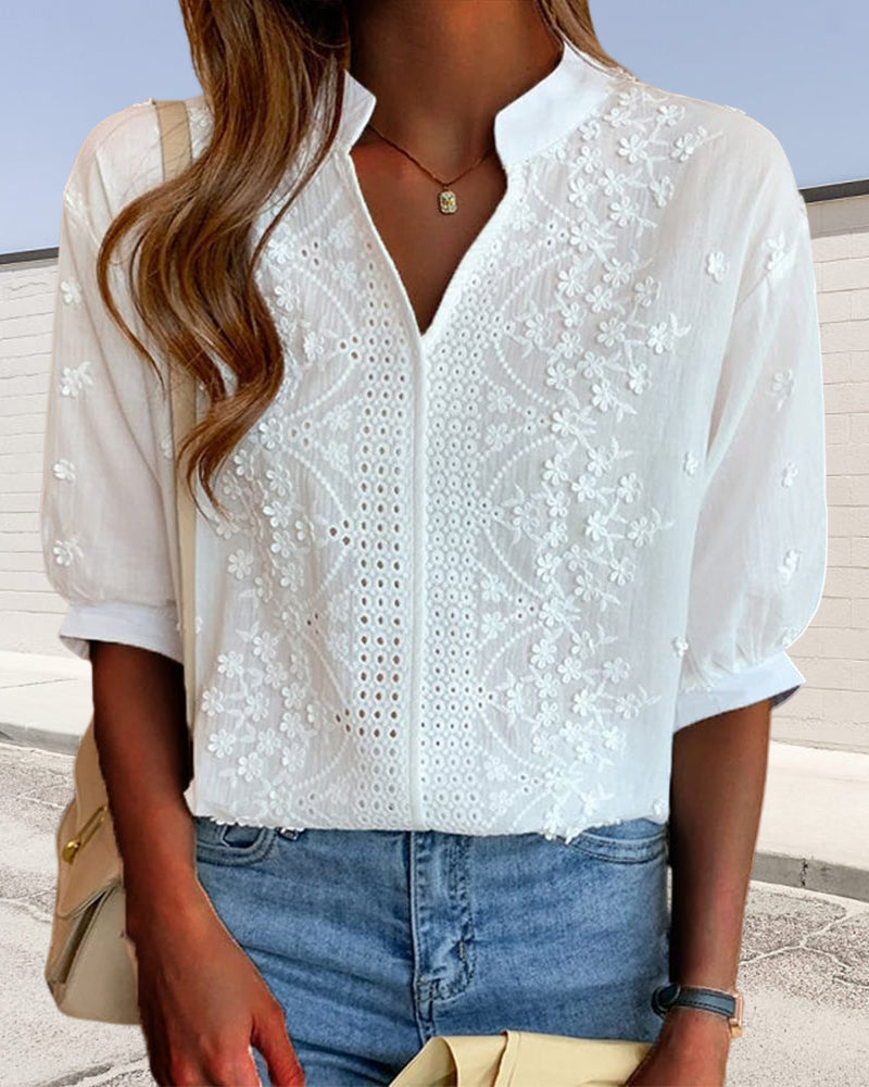Unni Puff-Sleeve Blouse