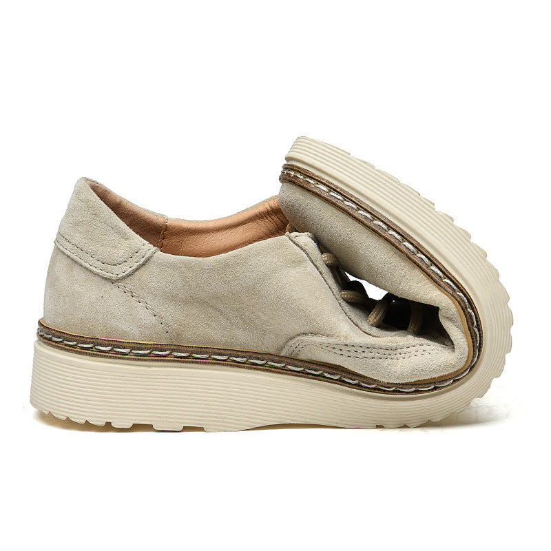 Landon Suede Casual Derby Shoes