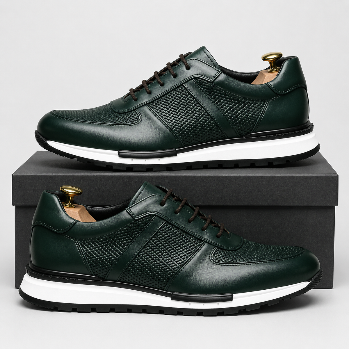 Daniel Refined Leather Sneakers