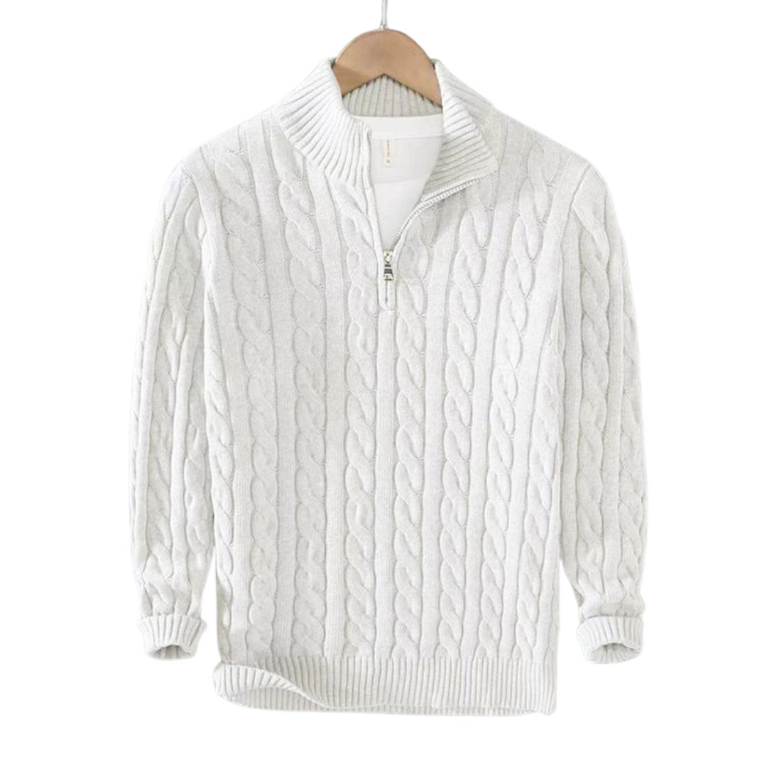 Jasper Quarter-Zip Knit Pullover