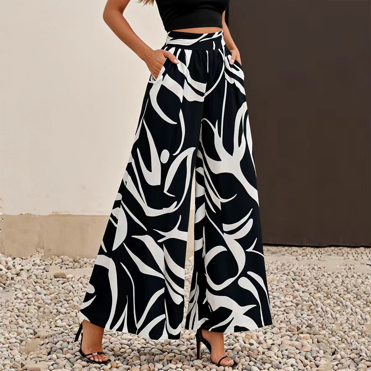 Willow High-Waist Wide-Leg Pants