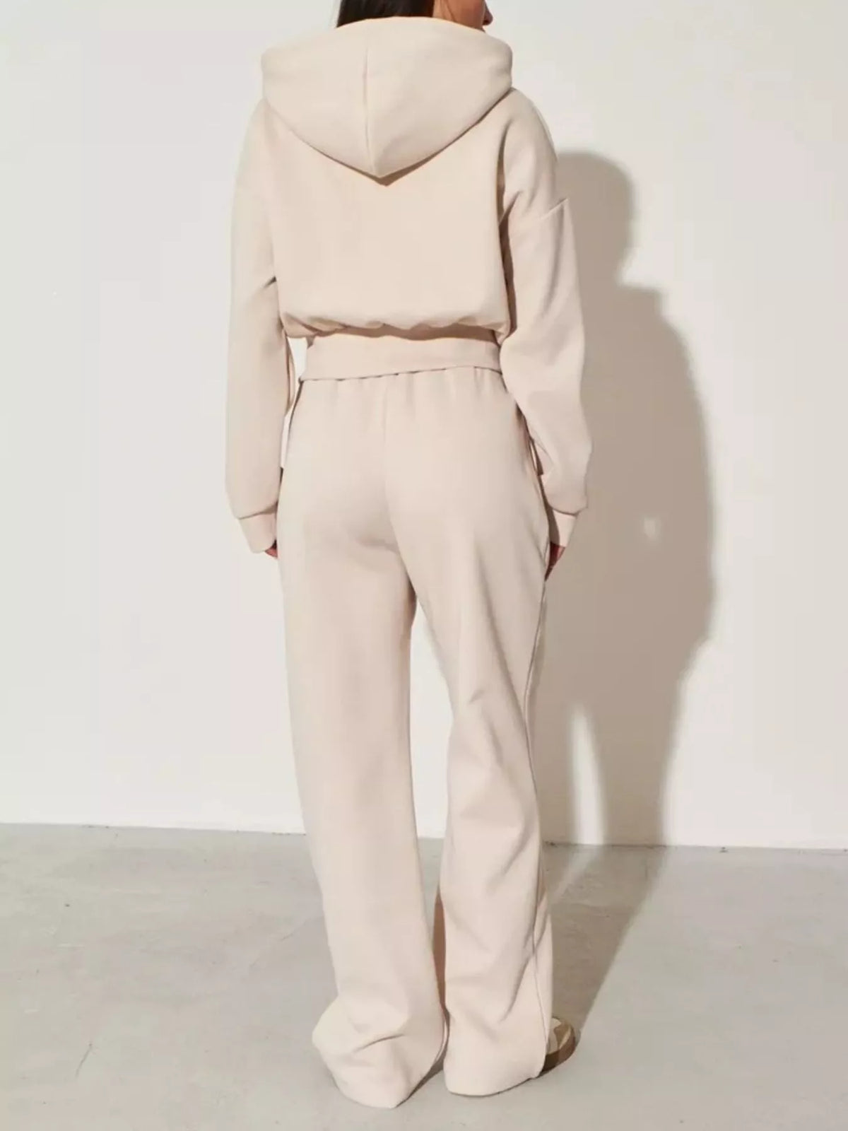 Xandra Hoodie & Wide-Leg Trouser Set