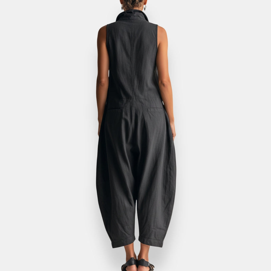 Garvin Sleeveless Oversized Jumpsuit