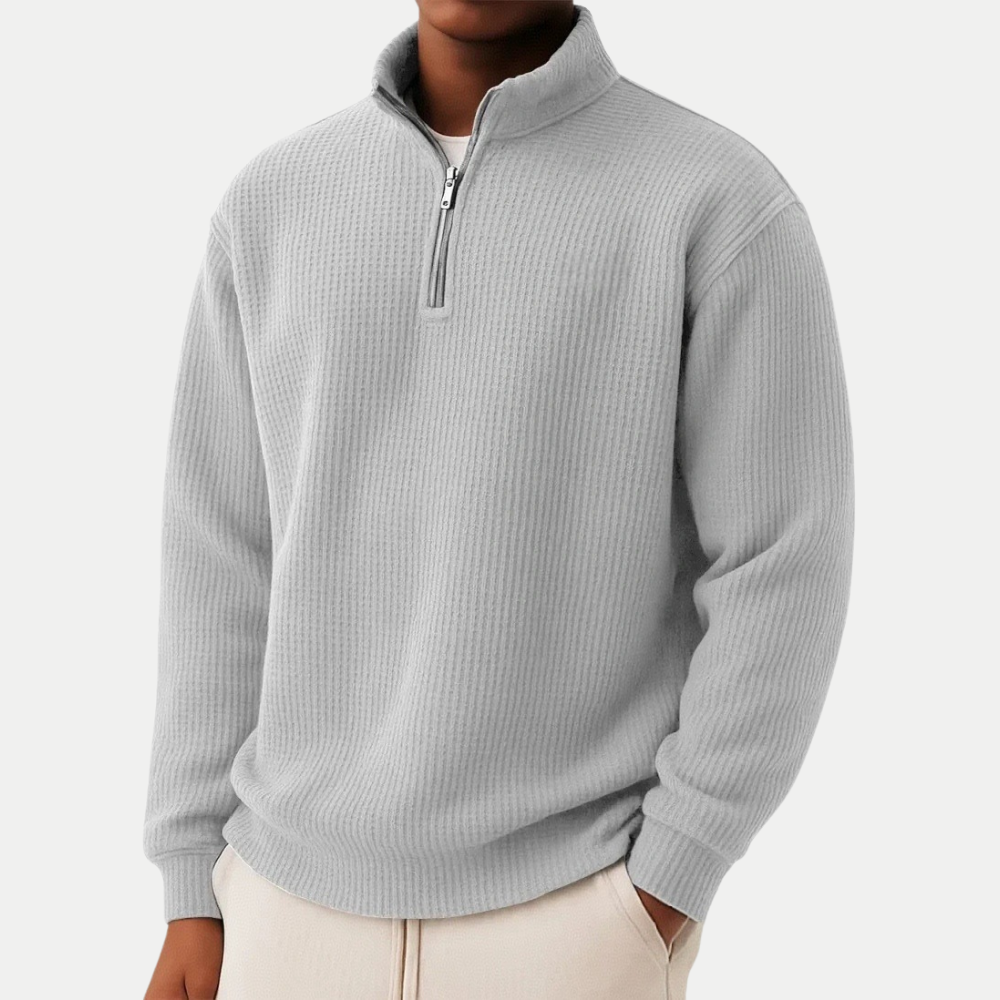 Dario Everyday Zip-Front Pullover