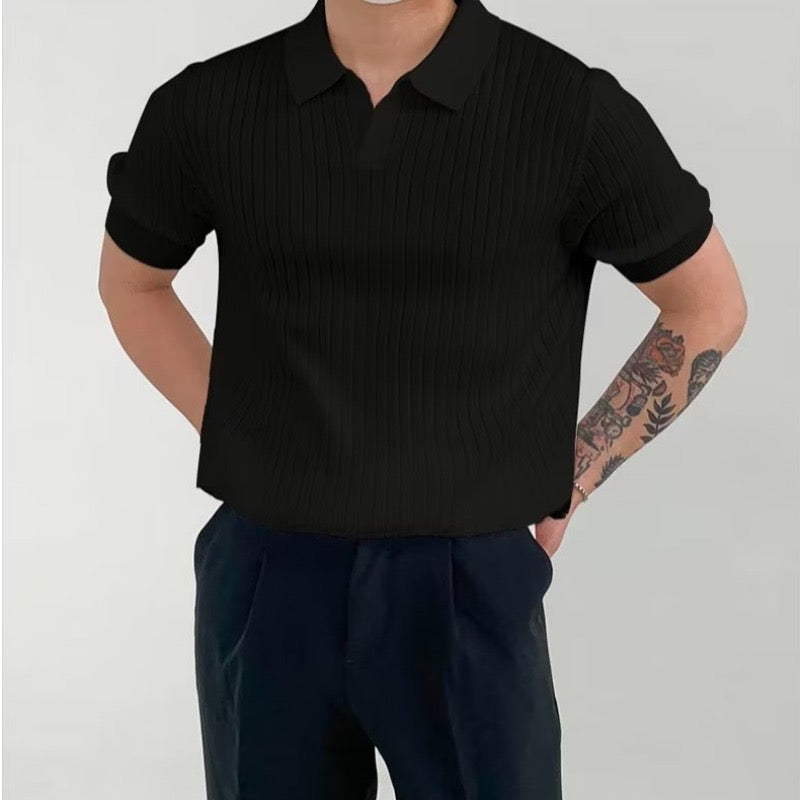 Chester Textured Knit Polo