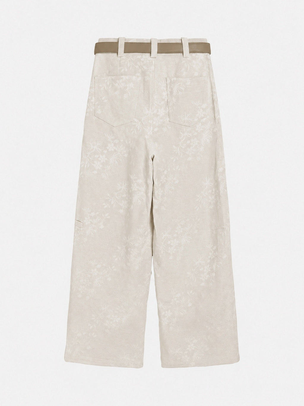 Freya Lurex Jacquard Wide-Leg Pants