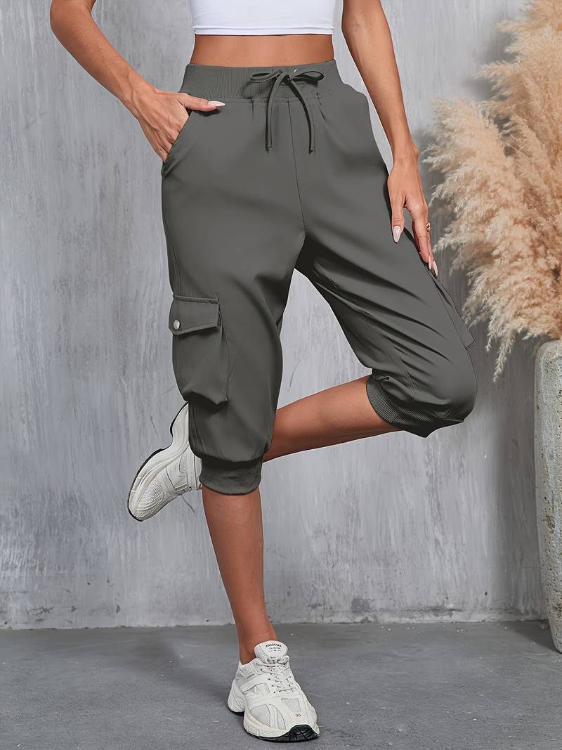 Kirabo Multi-Pocket Cargo Pants