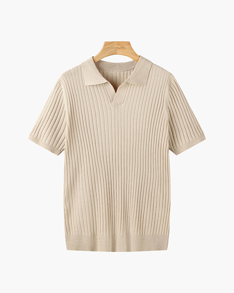 Chester Textured Knit Polo