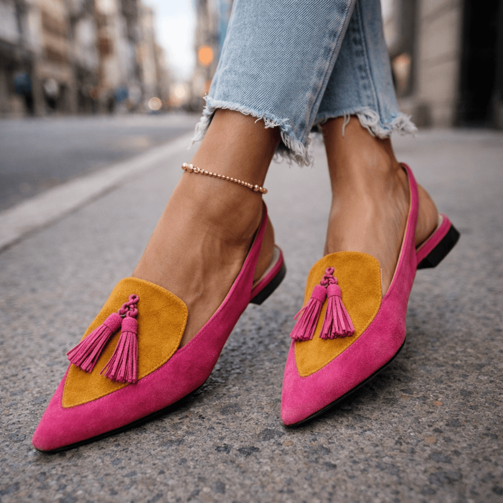 Elise Strappy Tassel Sandals