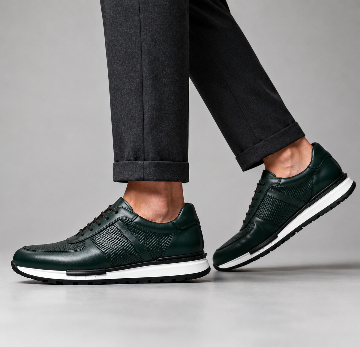 Daniel Refined Leather Sneakers