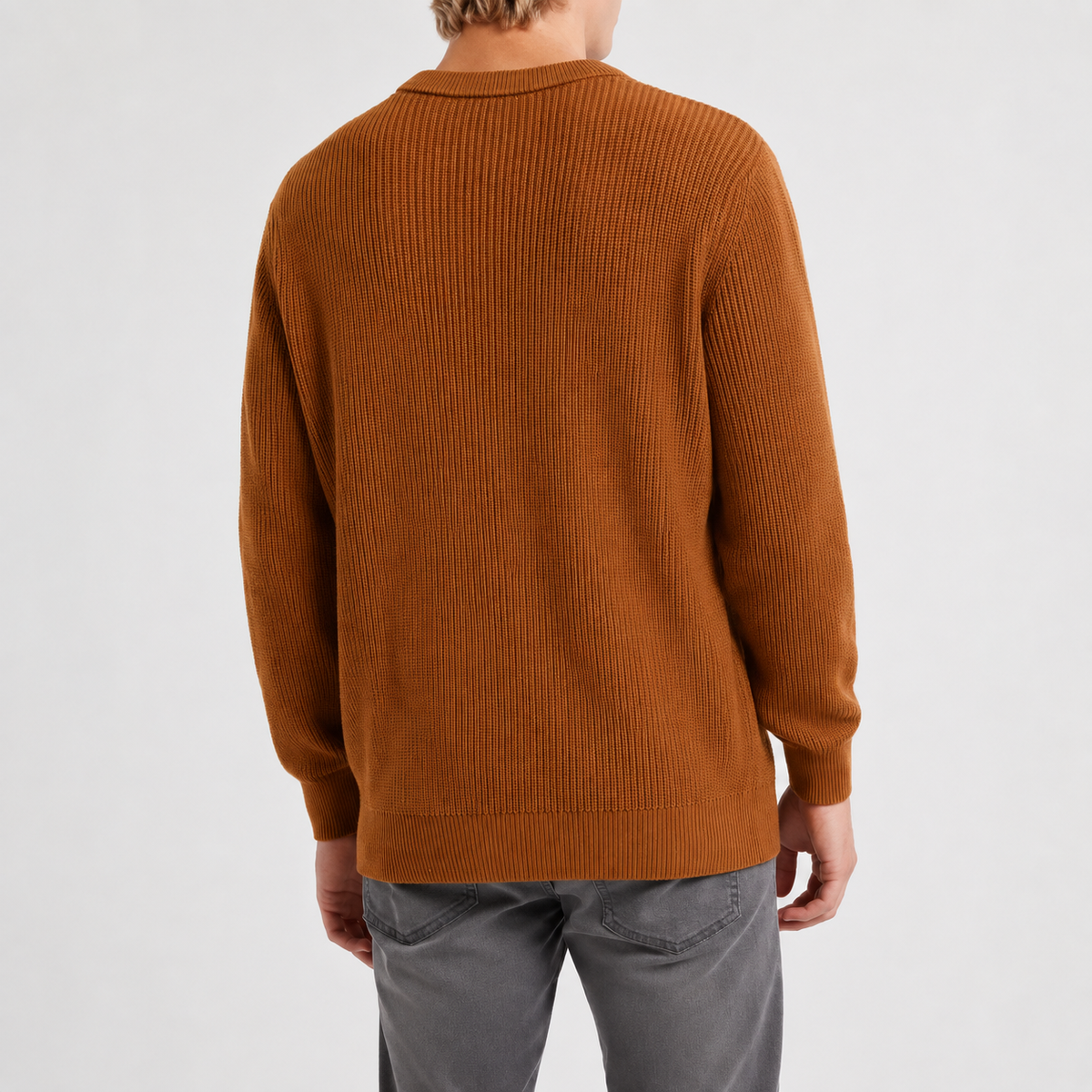 Hendricks Waffle Knit Pullover