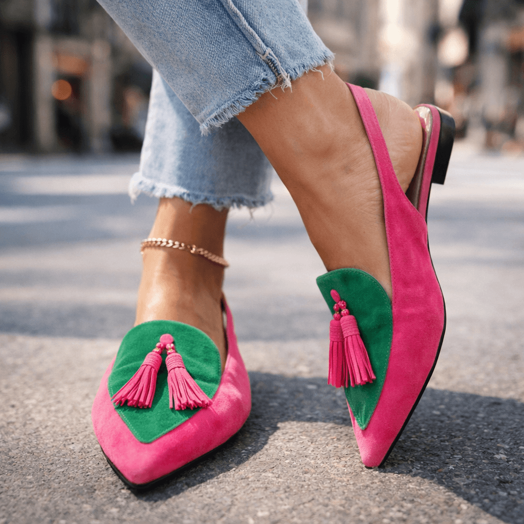 Elise Strappy Tassel Sandals