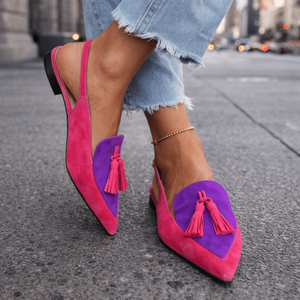 Elise Strappy Tassel Sandals