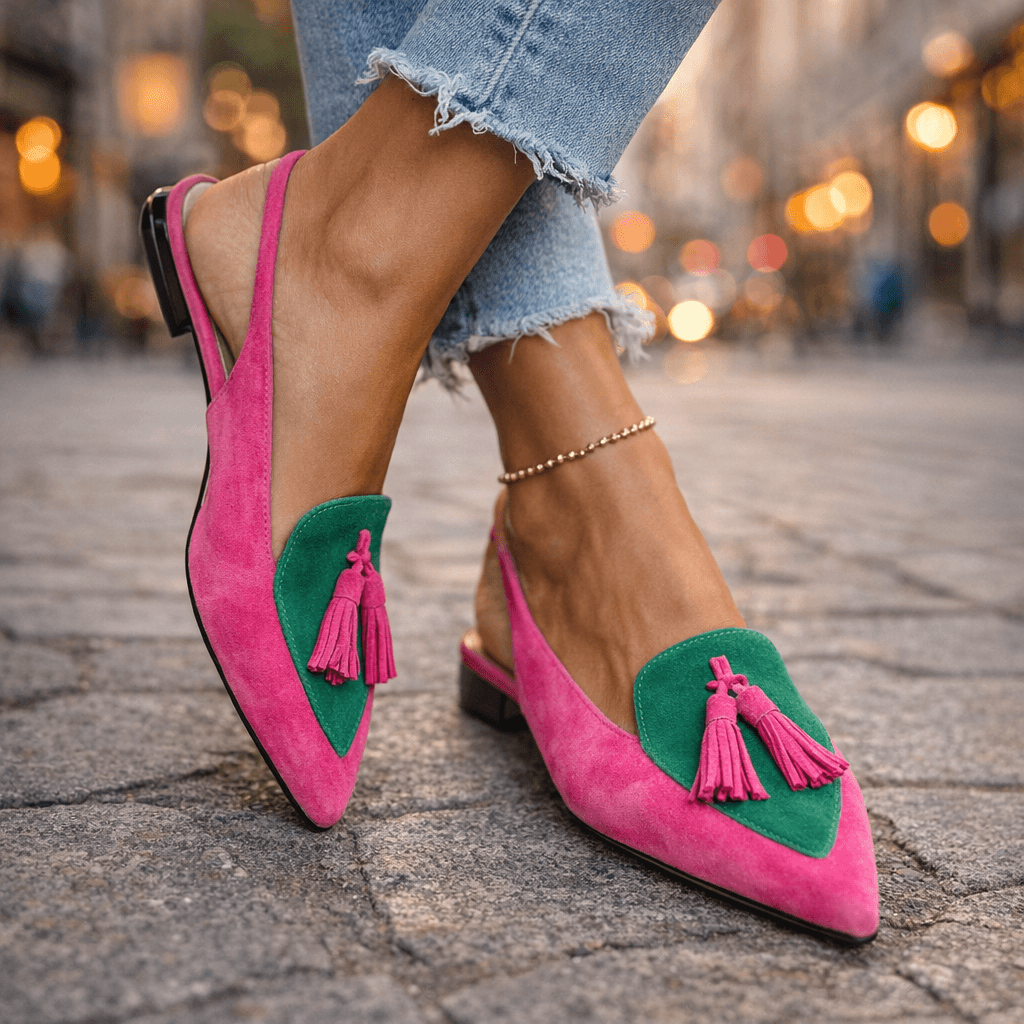 Elise Strappy Tassel Sandals