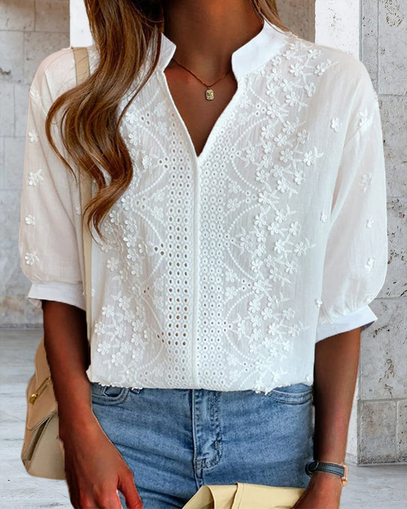 Unni Puff-Sleeve Blouse